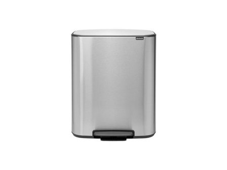 BRABANTIA Pedalhink Bo 60L Matt - Lyreco - Städ och hygien - Avfallshantering och källsortering - Papperskorgar