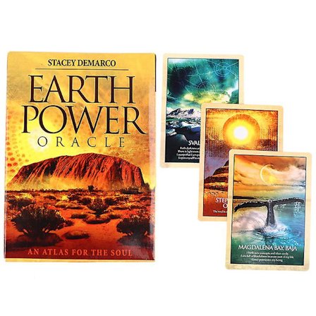 Earth Power Oracle Cards Tarot Prophecy Divination Deck Entertainment Board Game