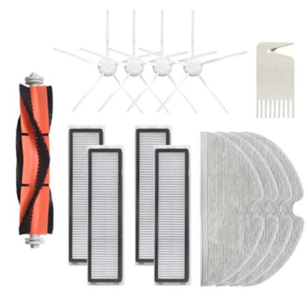 För Dreame D9 Robotdammsugare Huvudsidoborste Hepa Filter