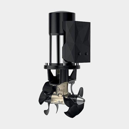 Keulapotkuri Quick BTQ 250-240, 24 V, 10 kW, 240 KgF, tunneliasennus, 2 potkuria, sopii veneisiin 52,5–69 jalkaa (16–21 metriä)