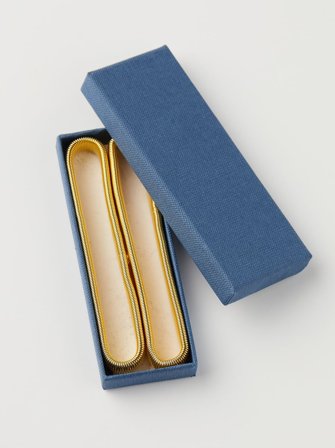 John Henric Men's GoldÄrmelhalter Size Onesize