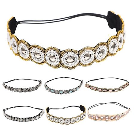 6 stk. Delikate Perle Hårbånd Elegante Hårbånd Håndlavede Perler