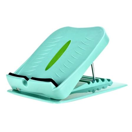 Folding Fitness Pedal Muskel Ben Stretch Board Hjem Stand-up Slankende Massage Båre Cyan