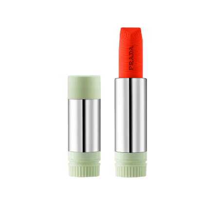 Prada Monochrome Soft Matte Lipstick Refill Läppstift Dam Rosa 3,8 GRM