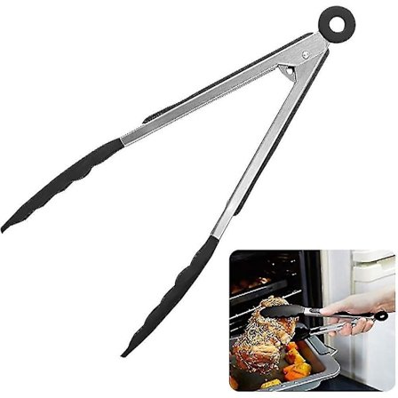 Kjøkken Silikon Matklyper, Matkvalitet Silikon Sklisikker Varmebestandig Mat