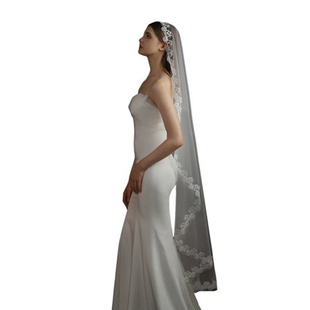 Brudslöja, 160 x 160 cm, 1 styck