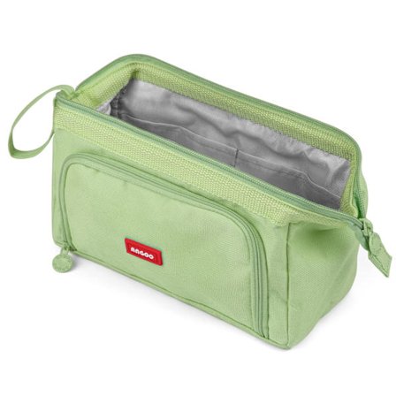 1 stk. Stort Penalhus Super Stort Penalhus Glidelås Glatt Blyantveske Holder Skrivesaker Organizer Holdbar Grønn