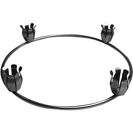 musta retro rauta metallinen pöytäkynttilänjalka