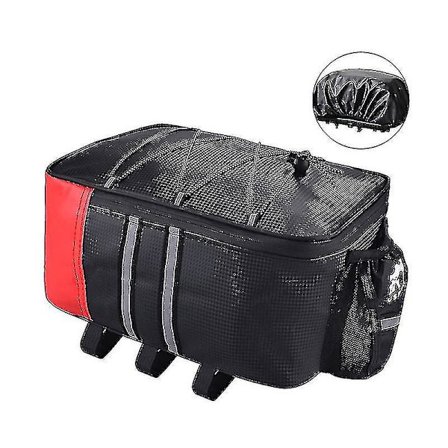 Stor Handväska Cykelställväska För Cykling Touring/pendling/shopping (Färg: Röd)