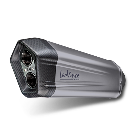 Silenziatore Slip-On LeoVince LV-12 Titanium - Honda NT 1100 2022-2024