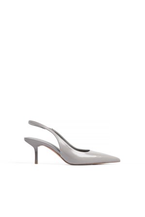 NA-KD - Slingback-pumps - Høyhælte sko - Grå - EU 36