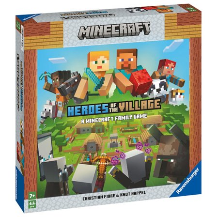 Minecraft Heroes Redder Landsbyen Brætspil SV/DA/NO/FI