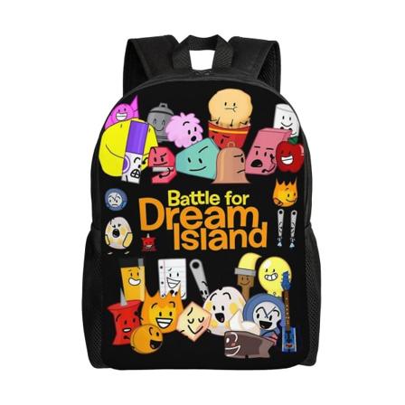 a567Game Bfdi Battle For Dream Island Skolryggsäck för tonårsflickor Mellanstadieryggsäck Laptopväskor zxDM567