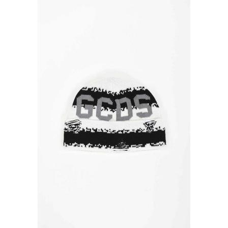 Gcds Gcds Rainbow hat Hvid, unisex Accessories, Størrelse: ONE Size