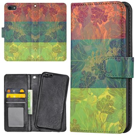 Samsung Galaxy S21 Fe 5g - Plånboksfodral Lövmönster Multifärg