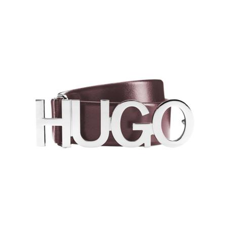 Hugo Boss Leather zula Bælte 50391327 Brun, Herre Bælter, Størrelse: 90 CM