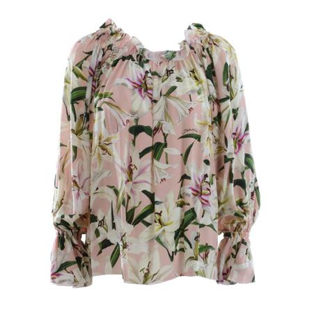 Dolce & Gabbana Formal Shirts Pink, Dame Bluser