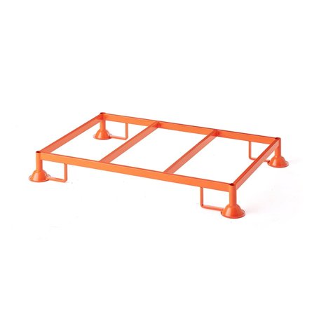 Stålpall,L1200 B800 H152 mm, maks 500 kg