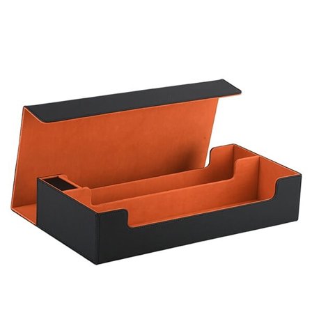 Låda för minst 600 MTG-kort - Svart/Orange