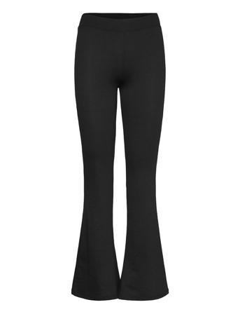 Onlfever Stretch Flaired Pants Jrs Slengbukser Svart ONLY