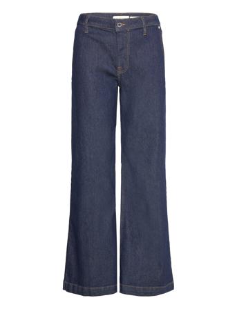 Noos-Gilly French Jeans Wash Vienna Bottoms Jeans Wide Blue Pieszak