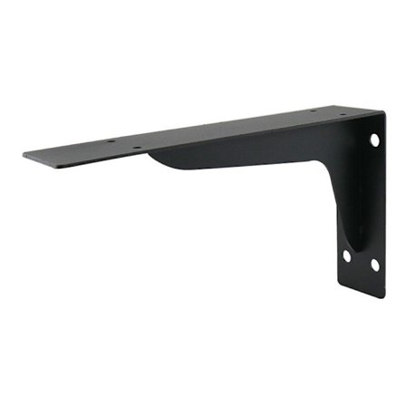 Trekantkonsoller, 2 stk., Kraftige industrielle hyldeknægte, Metalvægmonterede flydende hyldeknægte, til gør-det-selv-bogreol eller væghylder - RWW