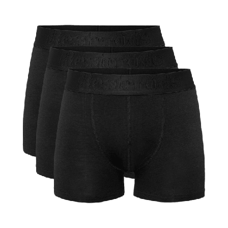 Resteröds Boxer Bamboo 3-pack - Regular Leg Kalsonger Herr Svart L