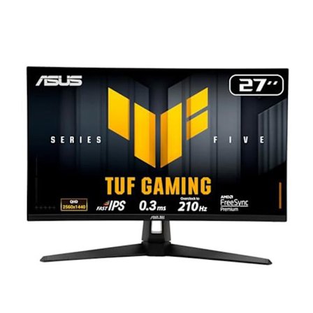 Gaming Monitor - ASUS - TUF Gaming VG27AQ5A - 27 tum QHD - 210 Hz - 0,3 ms (GTG)