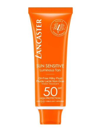 Lancaster Sun Sensitive Oil Free Milky Fluid Spf50 50 Ml - Nude - 50ML