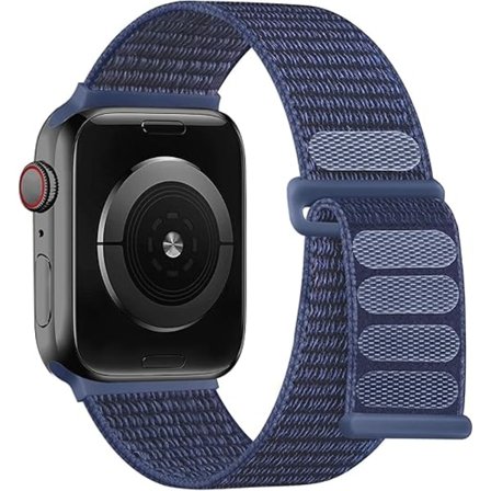 Sport Nylon Loop Armband Kompatibel med Apple Watch Armband 44/45/46/49mm, för Kvinnor Män,för IWatch Serie SE 9/8/7/6/5