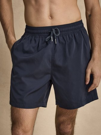 Blue Regular Fit Swimshorts