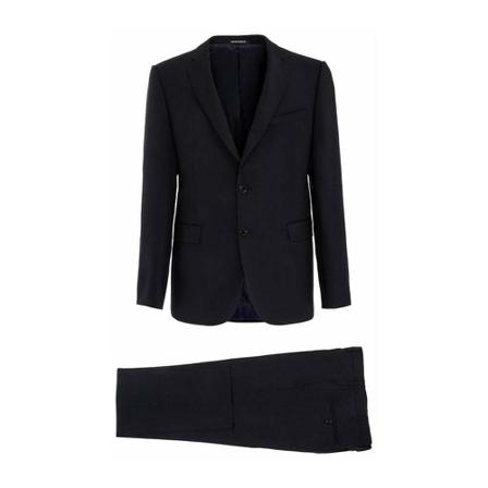 Emporio Armani Suit Sets blå, Herr Kostymer, Herr, Storlek: 5XL