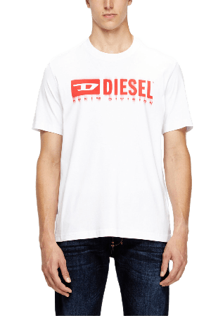 Diesel T-ADJUST-Q7 T-shirt T-shirts Herr Vit L