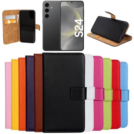 Samsung Galaxy S24 pung etui mobilcover - VÆLG: