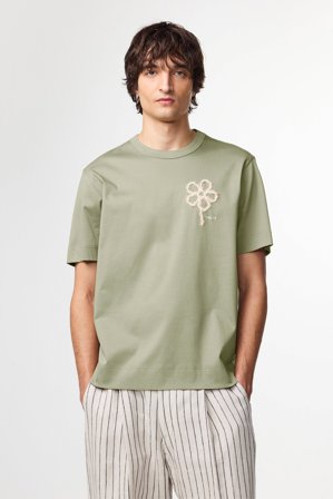 NN.07 Pedro 3525 Tee Male Green Organic Cotton