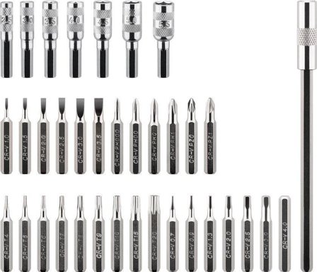Goobay 37-Piece Precision Screwdriver Set Factory Sealed