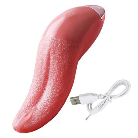 10 Modus Opvarming Tungen Slikking Vibrator Mini Sex Leker for Kvinner Klit stimulator G-punkt Nipple