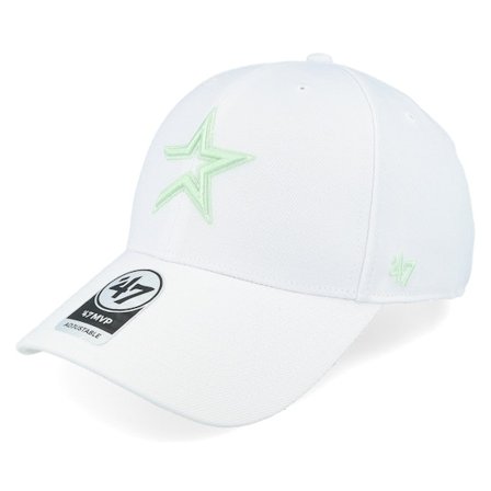 47 Brand - White adjustable Gorra - Houston Astros Mvp White Adjustable @ Hatstore