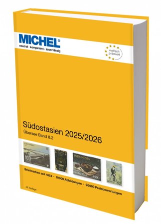MICHEL - Sydøstasien 2025/2026 - Frimærkekatalog