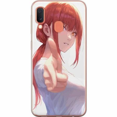Samsung Galaxy A20e Genomskinligt Skal Makima Chainsaw Man