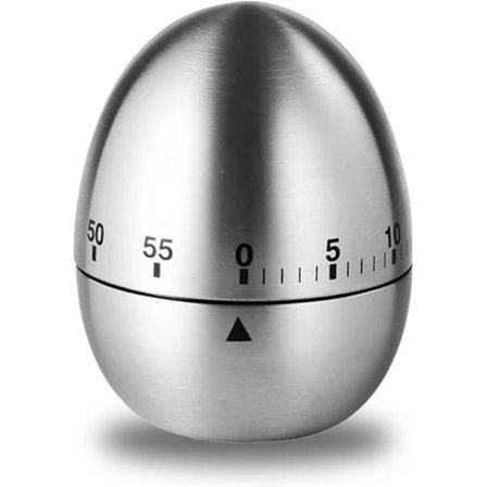 1 stk. Mekanisk Køkkenur, Timer til Børn, Optræk 60 Minutter Manuel Nedtællingstimer til Klasseværelse, Kontor, Køkken