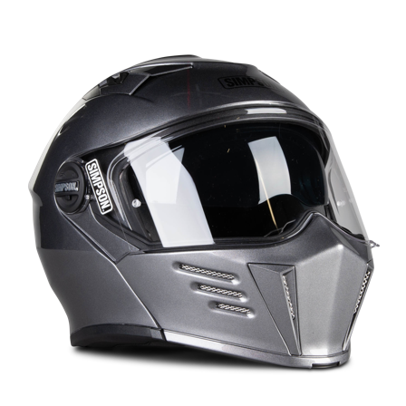 Simpson Darksome 06 Hjälm Grå XL