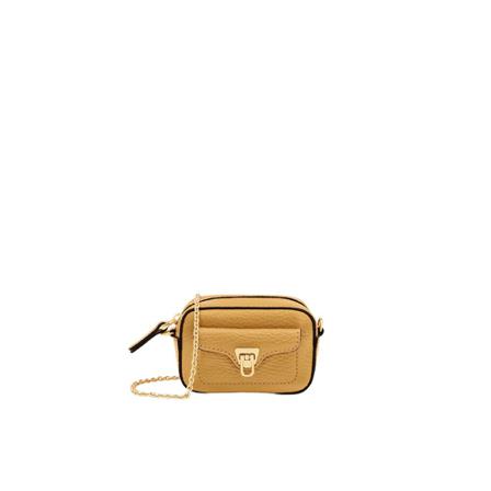 Coccinelle, Beat Soft Micro Wallet Żółty, Kobieta, Rozmiar: ONE Size