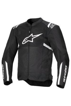 Motorradjacke Alpinestars T-SPS Air V2 Schwarz/Weiß S