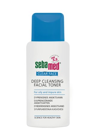 SebaMed Clear Face Deep Clean Facial Toner, 150 ml
