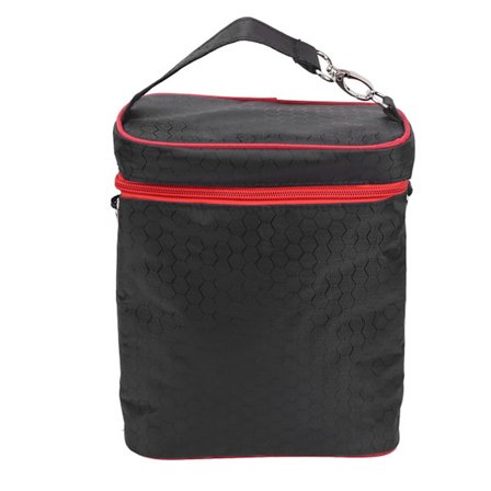 Vanntett isolert babyflaskepose bærbar morsmelkoppbevaringspose for babyvogn