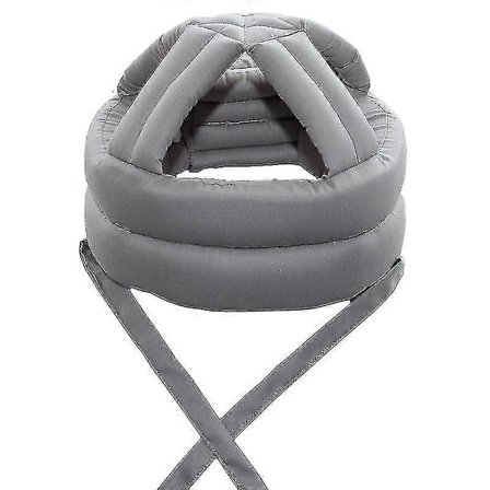 Wabjtam Beskyttelseshjelm for eldre, sikkerhetshjelm, anti-fall hodebeskyttelse, bomull, pustende, anti-kollisjonshatt, gammel