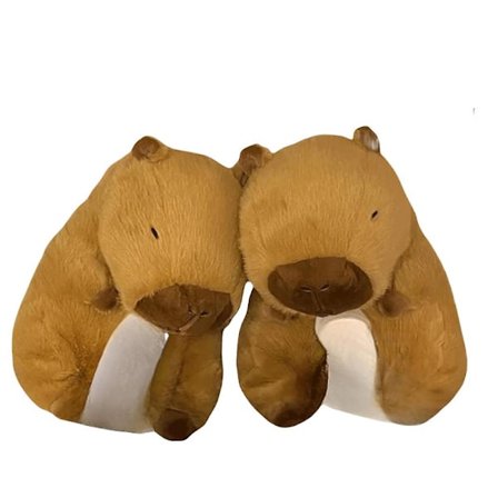 Kapibara-tossut Pehmeät Tossut Söpöt Kapibara-kotitossut Sisä- ja Ulkokäyttöön