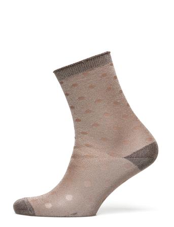 Donna Glitter Socks Lingerie Socks Regular Socks Monivärinen/Kuvioitu Mp Denmark