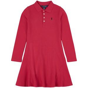 Kids - Ralph Lauren Julie Branded Polo Dress Pink 5-6 Years - Dresses - 5-6 years - Pink - Mädchen